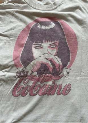 Mia Wallace T-shirt, brand: Pulp Fiction, condition: Good, size: M / 10, £7.00, £8.05 includes Buyer Protection