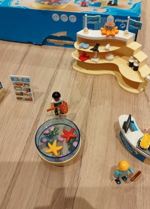  PLAYMOBIL Aquarium Shop Building Set : Toys & Games