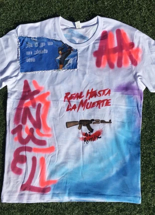 Anuel AA </3 Shirt, marque: Chuzausen, état: Neuf avec étiquette, taille: XL, 20,00 €, 21,70 € Protection acheteurs incluse