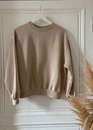Sweat beige pull and bear, marque: Pull & Bear, état: Très bon état, taille: S / 36 / 8, 8,00 €, 9,10 € Protection acheteurs incluse