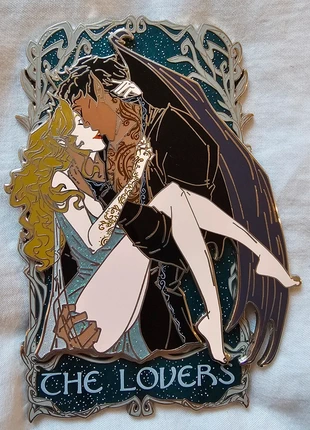 Acotar Lovers Tarot Rhys and Feyre enamel pin by Redsunflower pins, brand: Redsunflower Pins, condition: New without tags, £40.00, £42.70 includes Buyer Protection