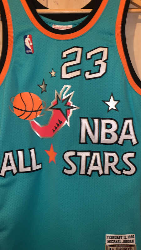 Michael Jordan NBA All-Star East 1996 Authentic Jersey Mitchell