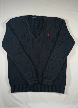 Pull torsadé Ralph Lauren, marque: Ralph Lauren, état: Très bon état, taille: XL / 42 / 14, 44,00 €, 46,90 € Protection acheteurs (Pro) incluse