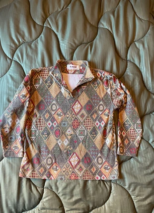 Haut à motif vintage , marque: Vintage, état: Bon état, taille: S / 36 / 8, 10,00 €, 11,20 € Protection acheteurs incluse
