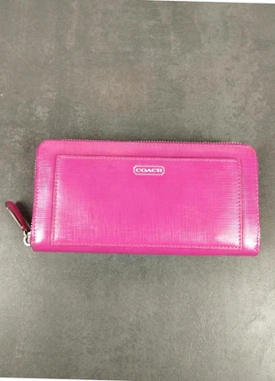 Porte feuille monnaie femme coach fushia, brand: Coach, condizioni: Buone, €20.00, €21.70 include la Protezione acquisti