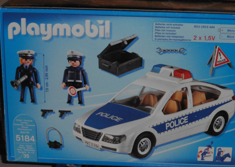 Voiture police playmobil