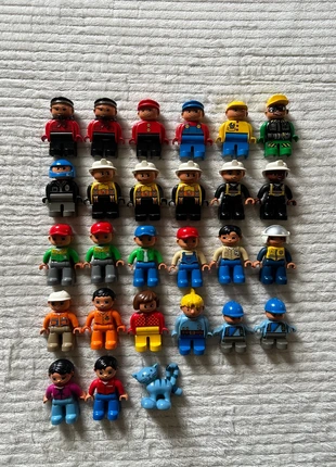 Lot 26 personnages Lego Duplo plus Chat, merk: LEGO Duplo, staat: Heel goed, maat: Universeel, € 26,00, € 28,00 inclusief Kopersbescherming