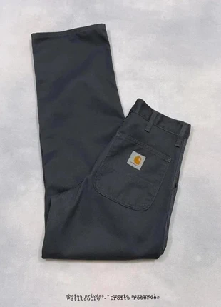 Pantalon Carhartt wip Gris Baggy Taille haute W' Simple Pant - S w27 /312B, merk: Carhartt, staat: Heel goed, maat: S / 36 / 8, € 49,00, € 52,15 inclusief Kopersbescherming Pro