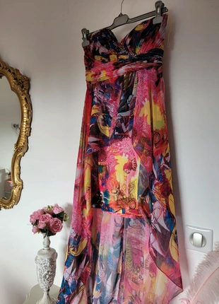 Robe courte à traine, brand: Fashion Girl, condition: Very good, size: L / 40 / 12, €10.00, €11.20 includes Buyer Protection