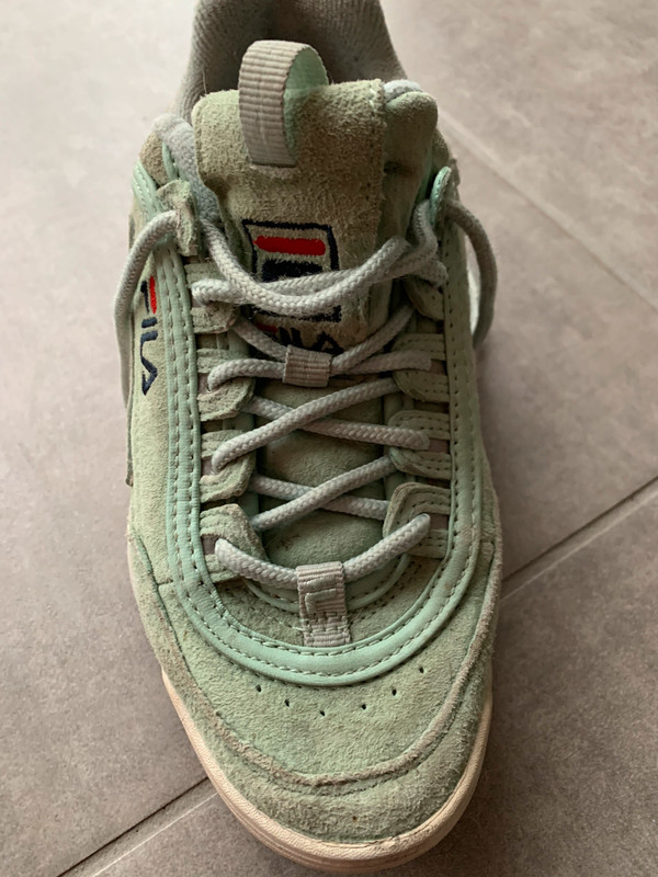 Baskets fila vert pomme Vinted