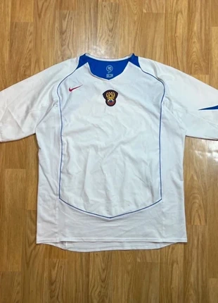 Maillot de foot vintage rétro nike Russie russia 2004 2006 blanc bleu XL homme, marque: Nike, état: Très bon état, taille: XL, 49,00 €, 52,15 € Protection acheteurs incluse