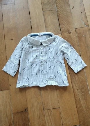 Polo 9M, brand: Du Pareil au Même, condition: Very good, size: 6-9 months / 68 cm, €1.00, €1.75 includes Buyer Protection