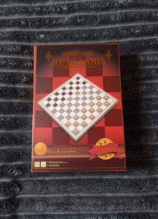 Jeu de dames en bois  – Classic Games Premium Quality, brand: Classic Games, condition: New with tags, €8.00, €9.10 includes Buyer Protection Pro