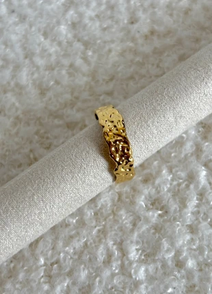 Bague tendance ajustable doré en acier inoxydable, marca: Tendance, estado: Muito bom, tamanho: Ajustável, €3.90, €4.80 inclui Proteção do Comprador Pro