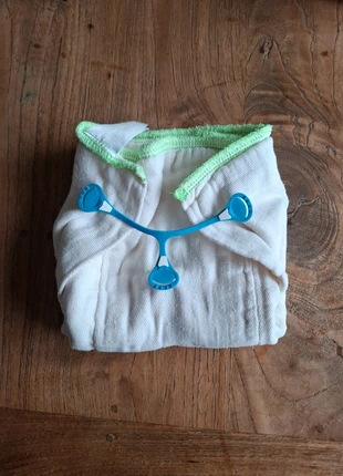 5 wasbare prefolds Avo&Cado one-size, marca: Avocado, estado: Novo com etiquetas, tamanho: 4–9 kg, €10.00, €11.20 inclui Proteção do Comprador