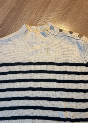 Pull femme marinière chaud col montant, marca: Lili & Lala, estado: Bom, tamanho: Tamanho único, €5.00, €5.95 inclui Proteção do Comprador