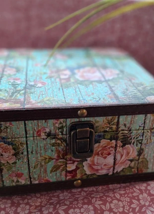 Dose Rosen Türkis mit verschluss, marque: Rose & Mint, état: Très bon état, 5,00 €, 5,95 € Protection acheteurs incluse