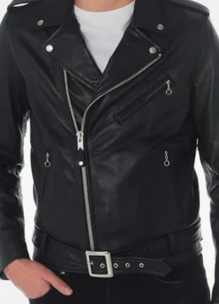 Cazadora efecto cuero negra para hombre – NUEVA con etiqueta, marca: Local, estado: Nuevo con etiquetas, tamaño: S, 14,00 €, 15,40 € Protección al comprador incluida