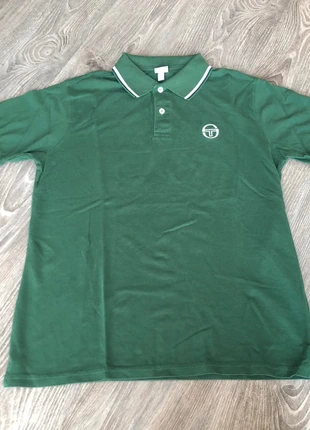 Polo Sergio Tacchini vert coton taille L, brand: Sergio Tacchini, condizioni: Ottime, taglia: L, €28.50, €30.63 include la Protezione acquisti