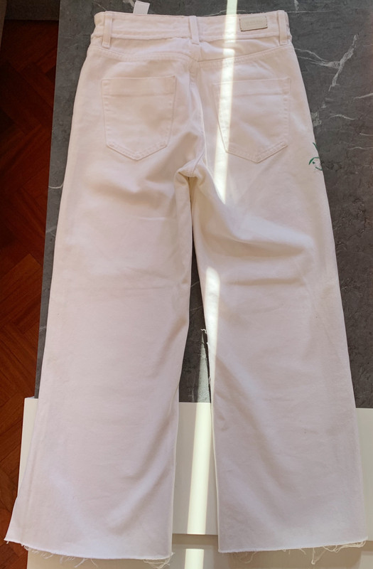 Pantalón blanco Zara - Vinted