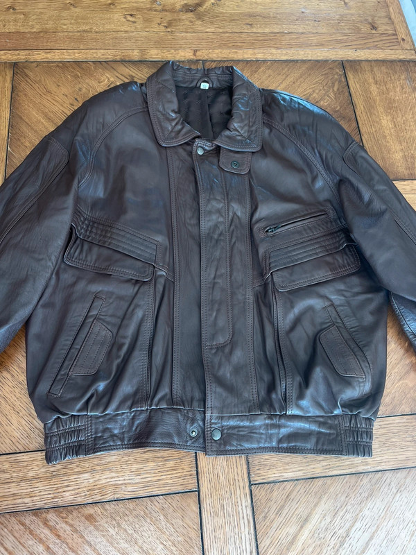 Vinted discount blouson cuir