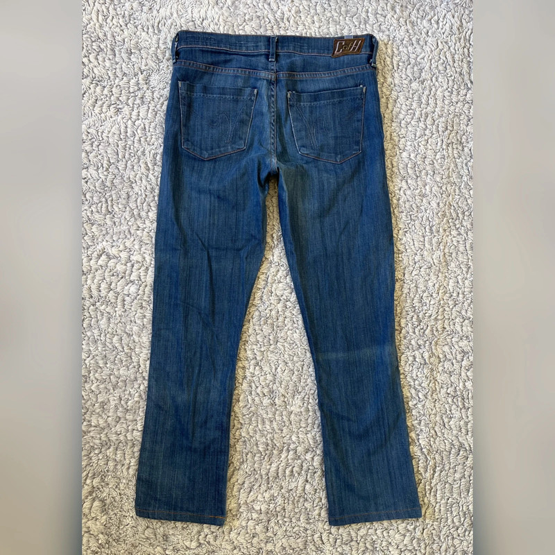 Citizens of Humanity mid rise straight leg jeans 2