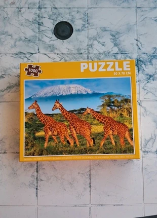 Puzzle da 1000 pezzi - Giraffa colorata - Action - Taglia unica, merk: Action, staat: Nieuw zonder prijskaartje, € 4,00, € 4,90 inclusief Kopersbescherming