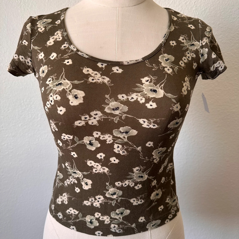 Floral Baby Tee 3