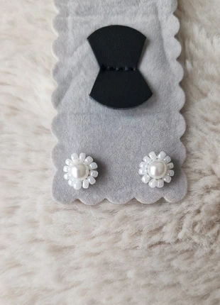 Boucle d'oreilles en perles nacrées, marca: Crystalia Perles, estado: Nuevo sin etiquetas, 10,00 €, 11,20 € Protección al comprador incluida