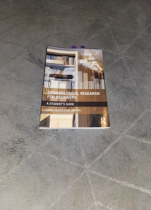 Criminological research for begginers, condition: Very good, £10.00, £11.20 includes Buyer Protection