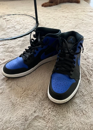 Jordan 1 Mid, merk: Jordan, staat: Heel goed, maat: 46, € 45,00, € 47,95 inclusief Kopersbescherming