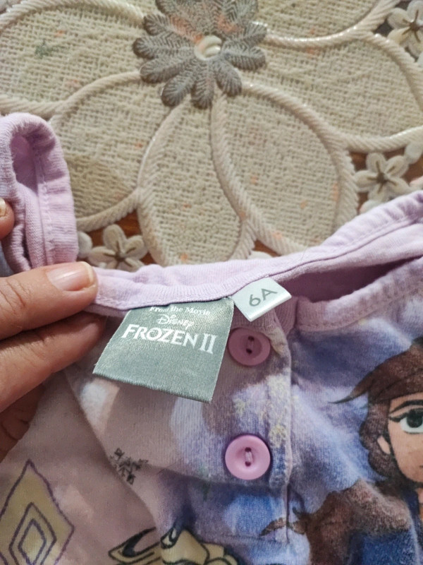 Pigiama bambina Disney invernale Lilli e il Vagabondo tartan