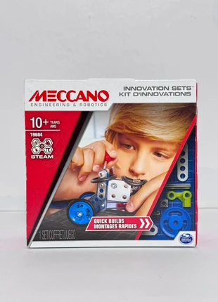 Meccano Innovation Sets STEAM 10+, merk: Meccano, staat: Nieuw met prijskaartje, maat: 8 jaar / 128 cm, € 7,99, € 9,09 inclusief Kopersbescherming Pro