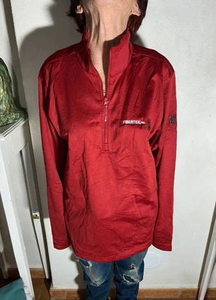 Pull d’hiver The North Face Rouge- Logo- Zip- taille M- femme, marke: The North Face, zustand: Sehr gut, größe: M / 38 / 10, 19,90 €, 21,60 € inklusive Vinted-Käuferschutz