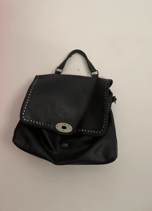 Sac Vintage noir, marque: Femme, état: Satisfaisant, 4,00 €, 4,90 € Protection acheteurs incluse