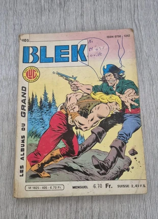 Blek n°405 édition LUG BD vintage rare dans son jus comics collection rétro, état: Satisfaisant, 4,90 €, 5,85 € Protection acheteurs incluse