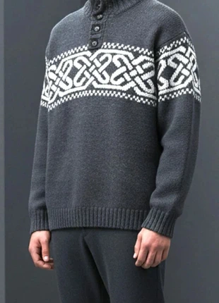 Aran Woollen Mills grey Irish wool jumper vintage XL, marque: Aran Crafts, état: Très bon état, taille: XL, 47,90 €, 51,00 € Protection acheteurs (Pro) incluse