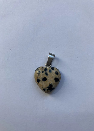 Pendentif en jaspe dalmatien, marque: Pierre, état: Très bon état, 3,00 €, 3,85 € Protection acheteurs incluse