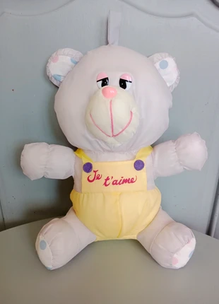 🌸 peluche ours Puffalump toile de parachute Bikin Vintage, brand: bikin, condizioni: Buone, taglia: Taglia unica, €11.50, €12.78 include la Protezione acquisti Pro