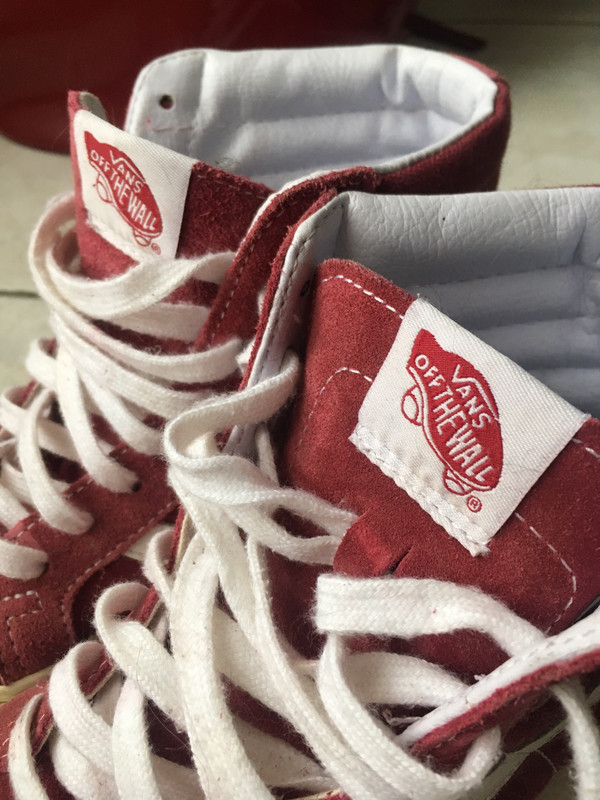 Vans Sk8 Hi rouge Vinted