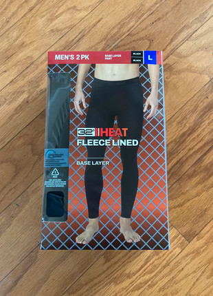 32 Degrees, Pants & Jumpsuits, Brand New 2pack 32 Degrees Heat Base Layer  Legging Pants In Black