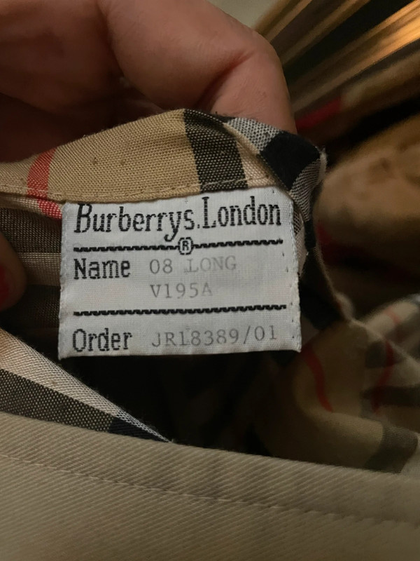 Burberry trench coat gabardine 5