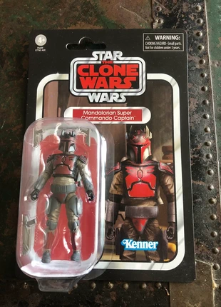 Star wars vintage collection /Vc246 mandalorian super commando captain, marca: Hasbro, estado: Novo sem etiquetas, tamanho: Prematuro, até 44 cm, €30.00, €32.20 inclui Proteção do Comprador