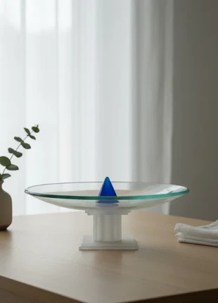 Plateau design transparent verre & plexiglas support élégant déco, marca: Montana, estado: Novo sem etiquetas, €50.00, €53.20 inclui Proteção do Comprador