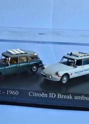 Ed. ATLAS -1/87e- Citroën ID Break 1960 + ID Break ambulance 1960, marca: Editions Atlas, estado: Nuevo sin etiquetas, tamaño: Talla única, 14,00 €, 15,40 € Protección al comprador incluida