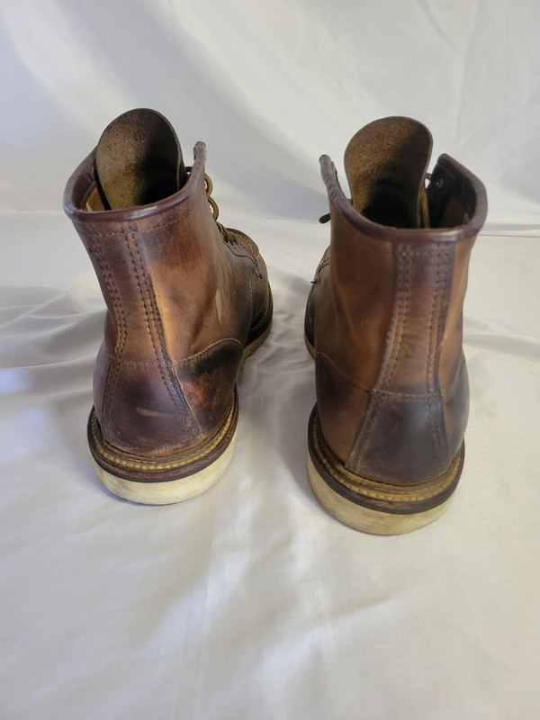 Red Wing Men's 1907 6" Classic Brown Leather Boots (Size 11D) 4