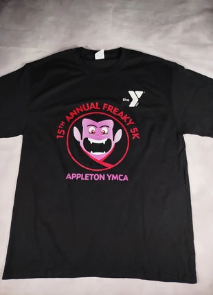 T-shirt/ Maillot manche courte noir flocage vampire L Homme, marque: Vintage Dressing, état: Très bon état, taille: L, 8,00 €, 9,10 € Protection acheteurs (Pro) incluse