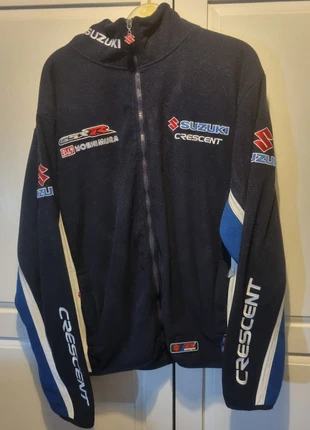 Suzuki Crescent GSX R Fleece Official Vintage Men's S Motorsport Racing Y2K, brand: Suzuki, condition: Good, size: S, £24.00, £25.90 includes Buyer Protection