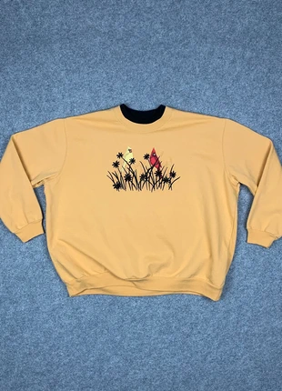 Sweat Animal Imprimé Oiseaux Birds Vintage 2000's y2k, marca: Vintage Dressing, estado: Muito bom, tamanho: L, €22.00, €23.80 inclui Proteção do Comprador