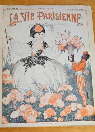Revue ancienne La Vie Parisienne-1922- illustration Art Déco Belle Époque ancienne, zustand: Gut, 20,00 €, 21,70 € inklusive Vinted-Käuferschutz